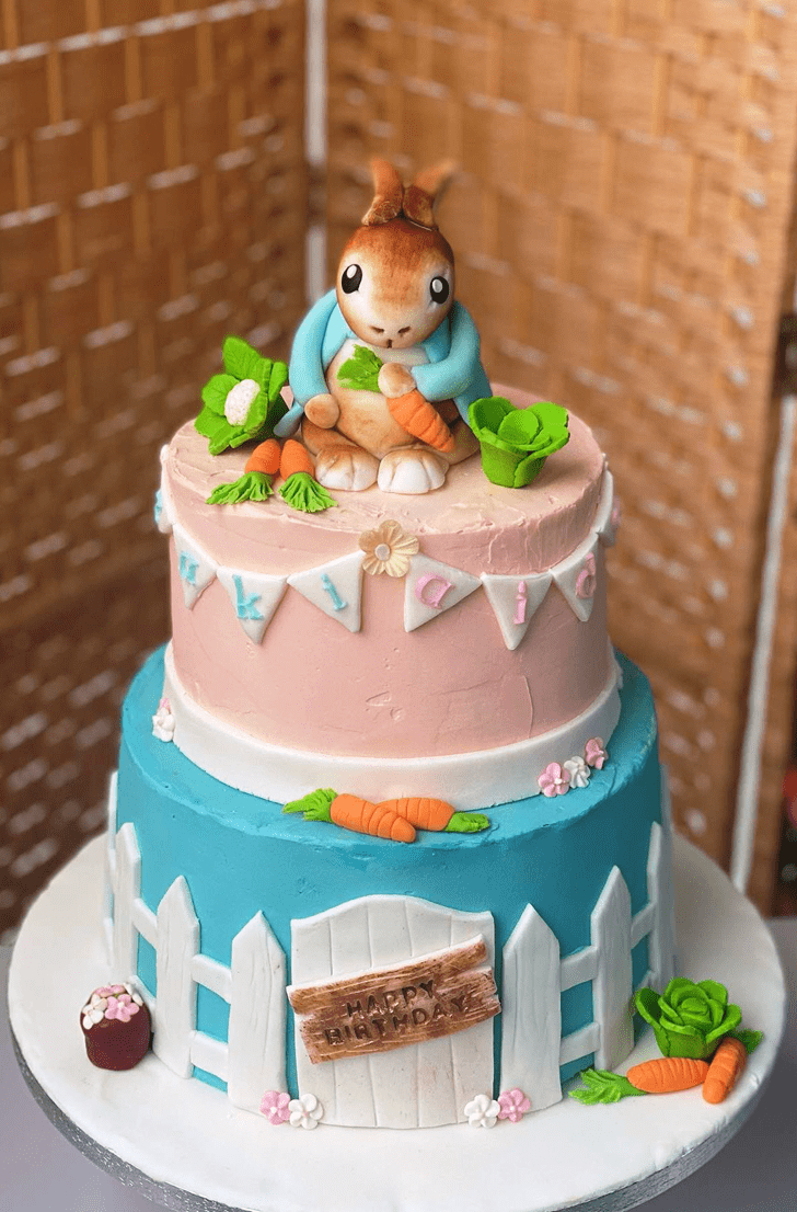 Appealing Peter Rabbit Cake
