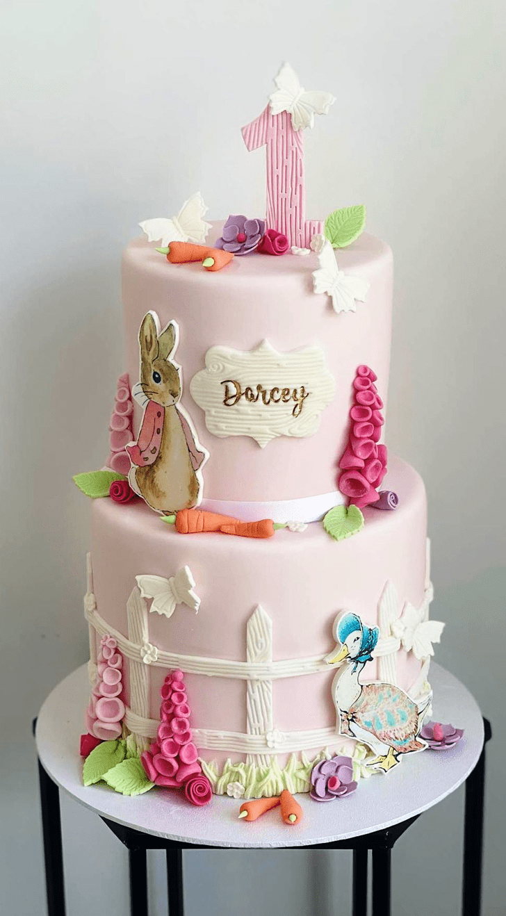 Captivating Peter Rabbit Cake