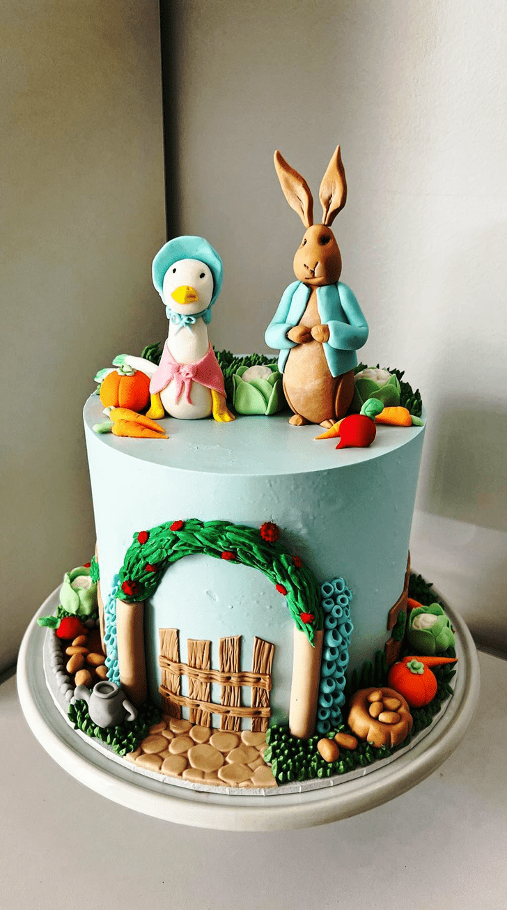 Classy Peter Rabbit Cake