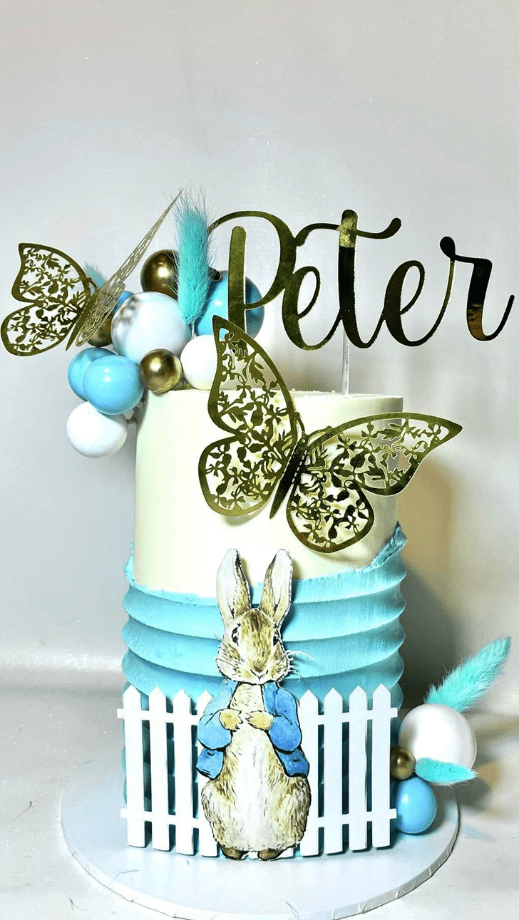 Elegant Peter Rabbit Cake