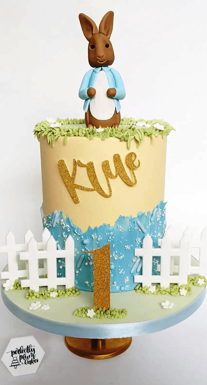 Inviting Peter Rabbit Cake