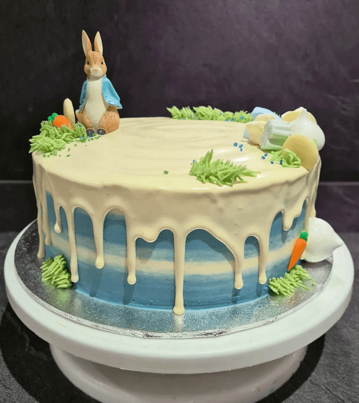 Refined Peter Rabbit Cake