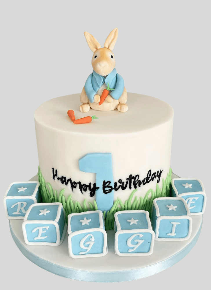 Adorable Peter Rabbit Cake