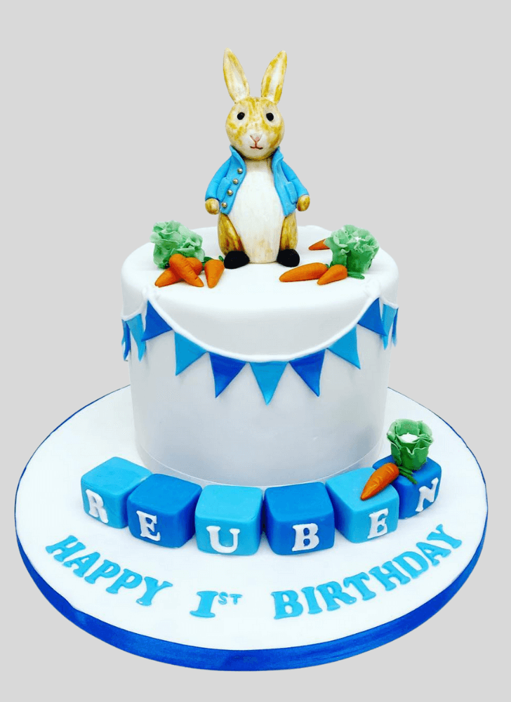 Lovely Peter Rabbit Cake Design