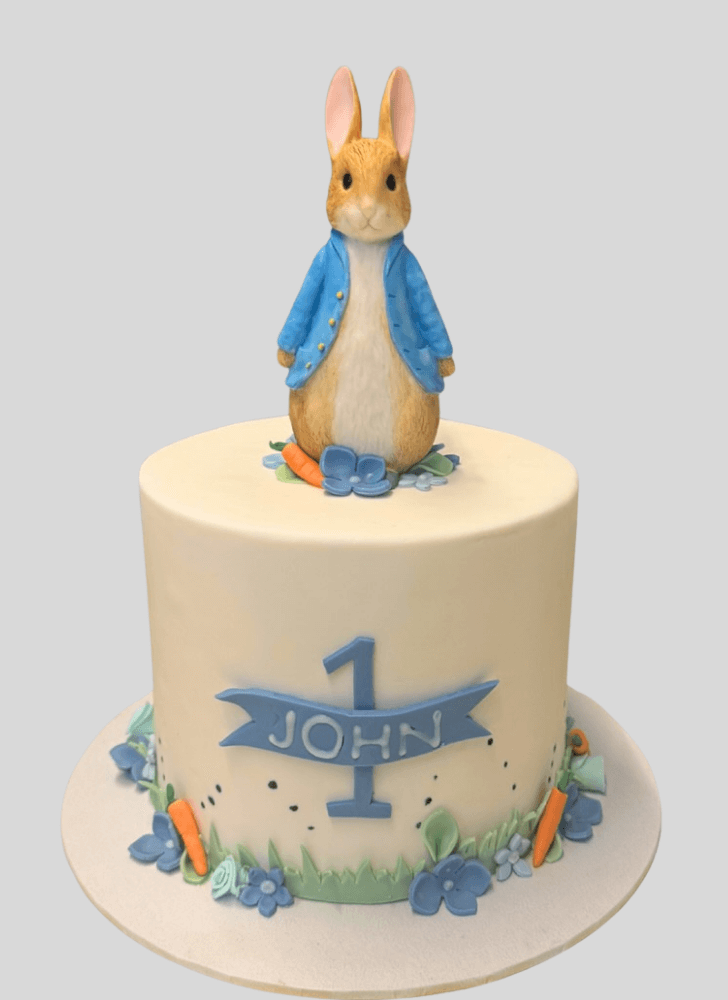 Wonderful Peter Rabbit Cake Design