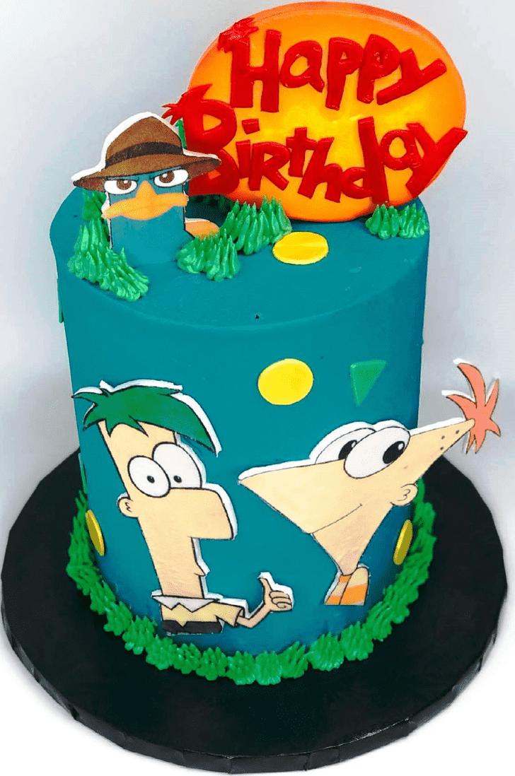 Fair Phineas and Ferb Cake