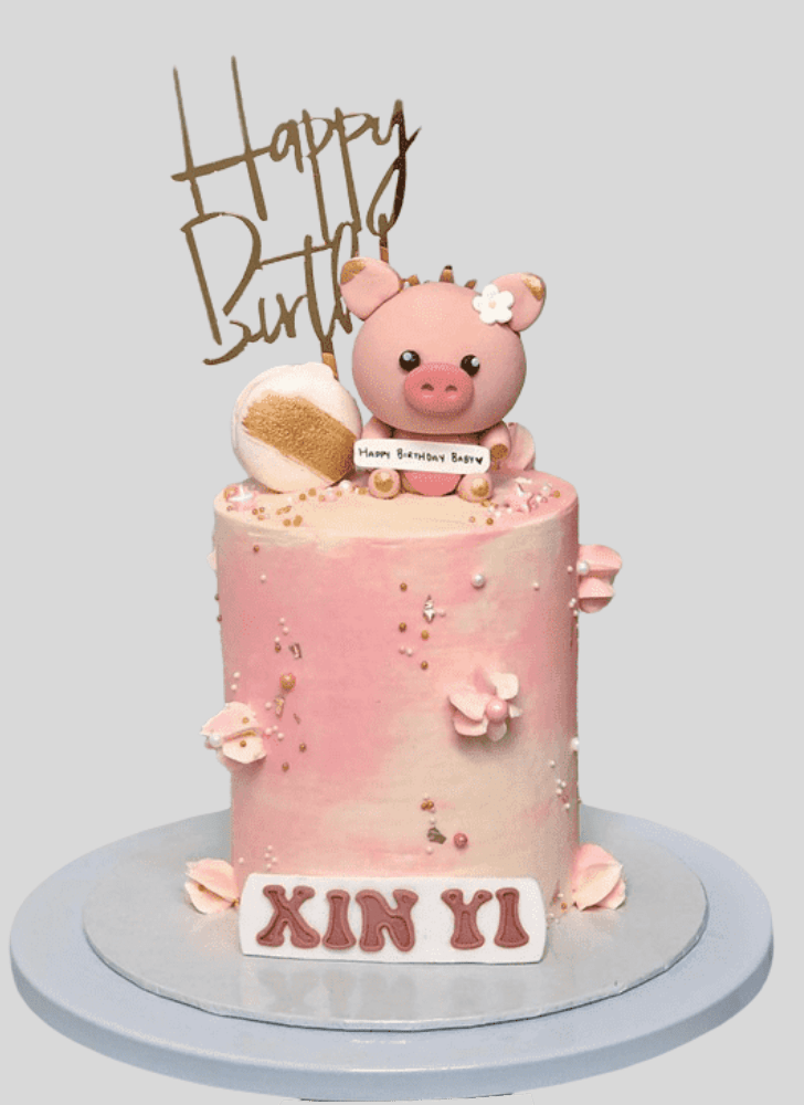 Angelic Pig Cake