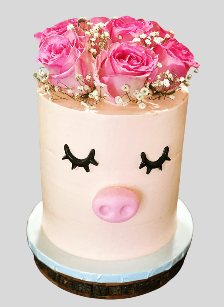 Dazzling Pig Cake