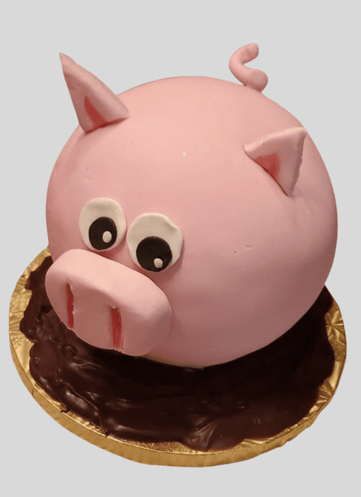 Elegant Pig Cake