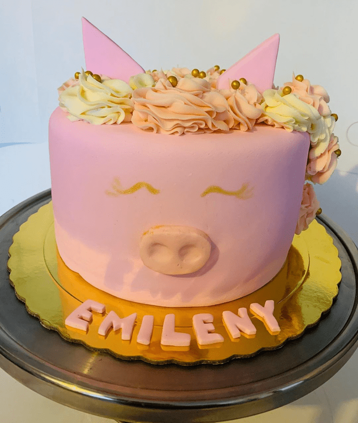 Enthralling Pig Cake