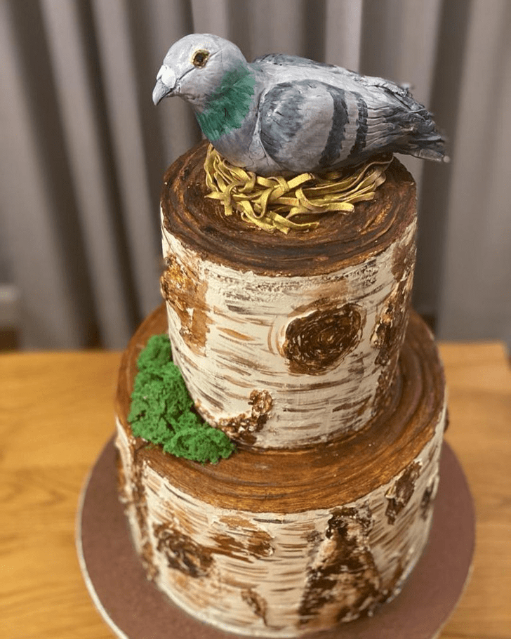 Alluring Pigeon Cake