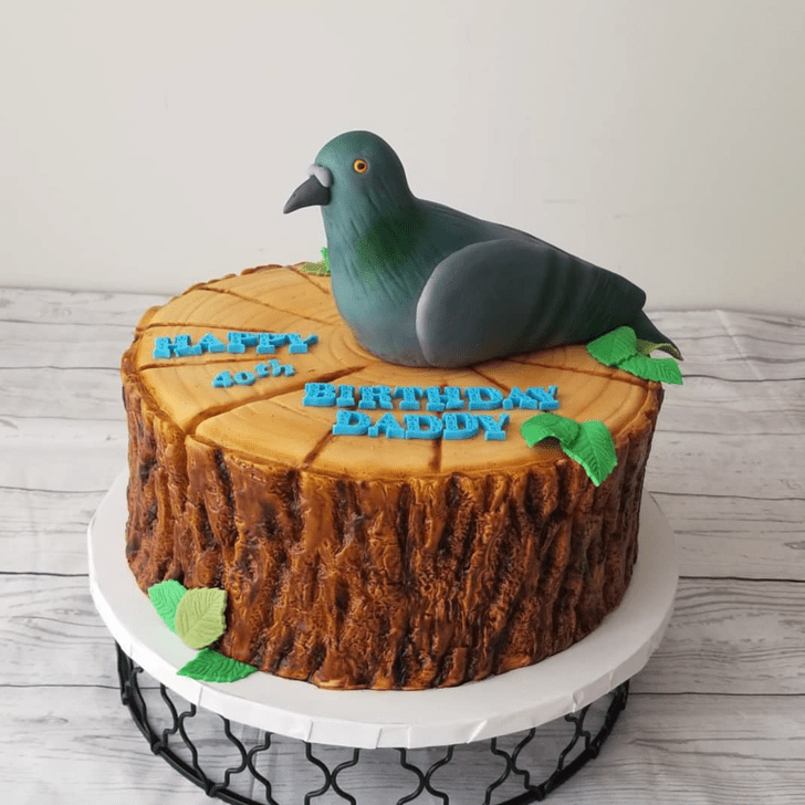 Dazzling Pigeon Cake