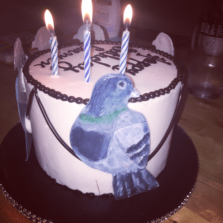 Elegant Pigeon Cake