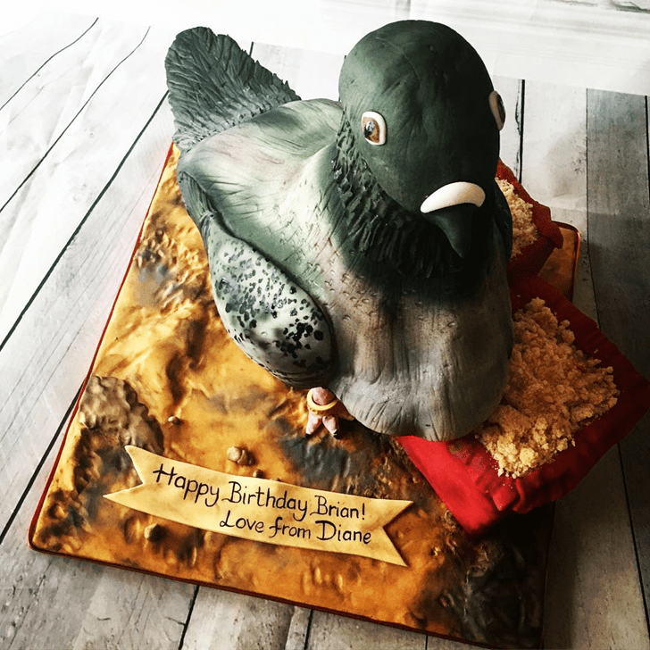 Good Looking Pigeon Cake