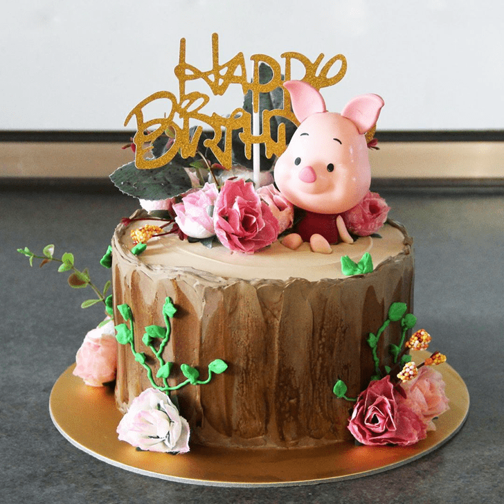 Adorable Piglet Cake