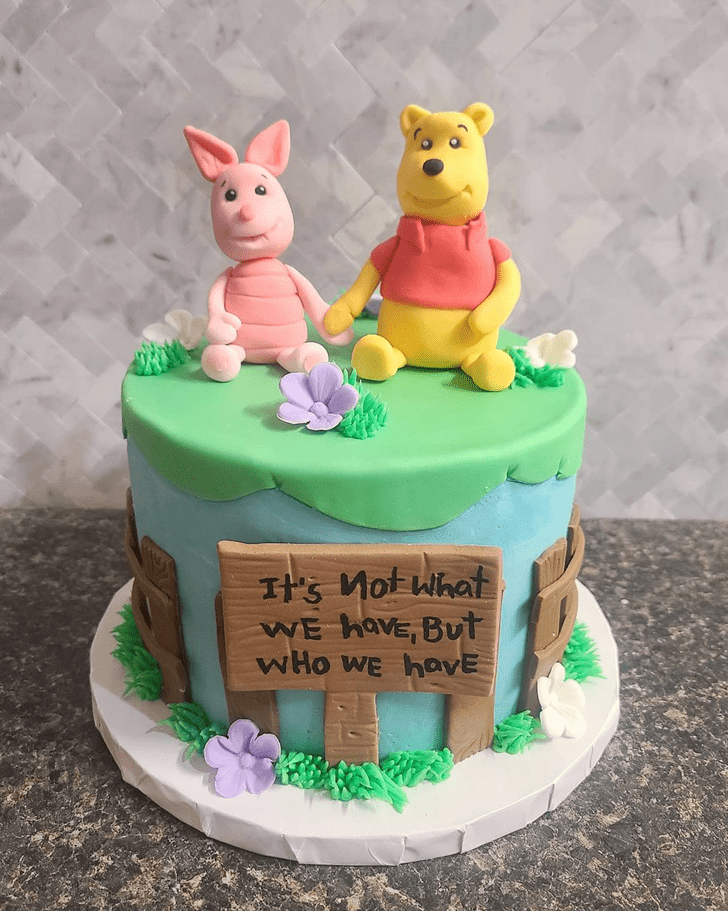 Appealing Piglet Cake