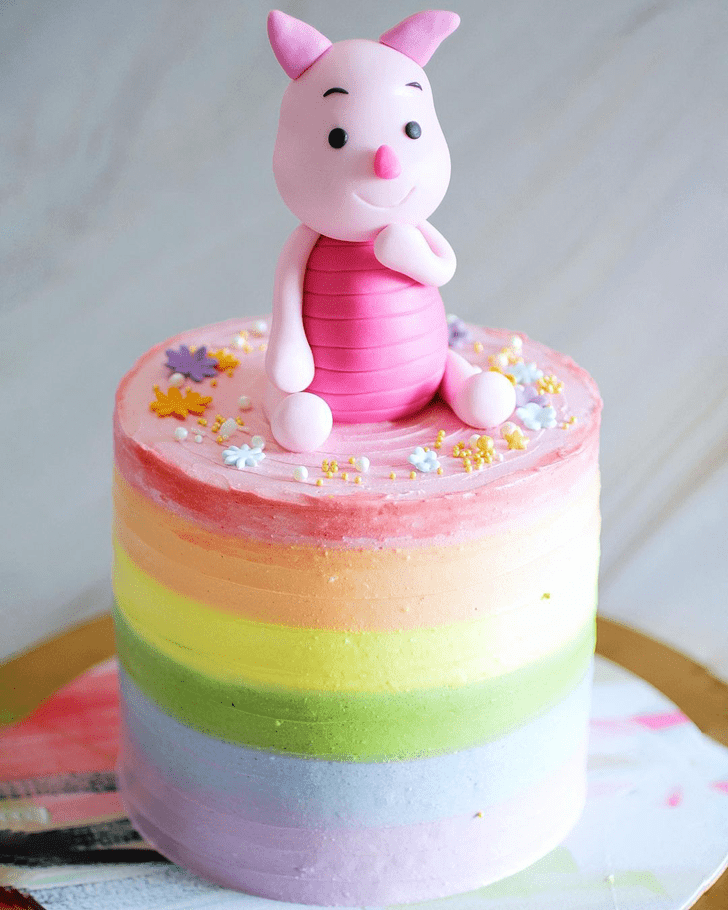 Lovely Piglet Cake Design