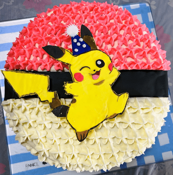Angelic Pikachu Cake