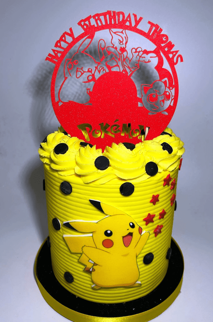 Charming Pikachu Cake