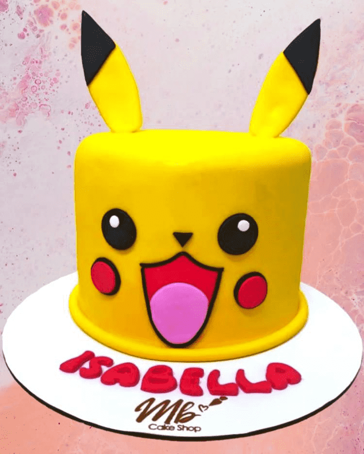 Enthralling Pikachu Cake