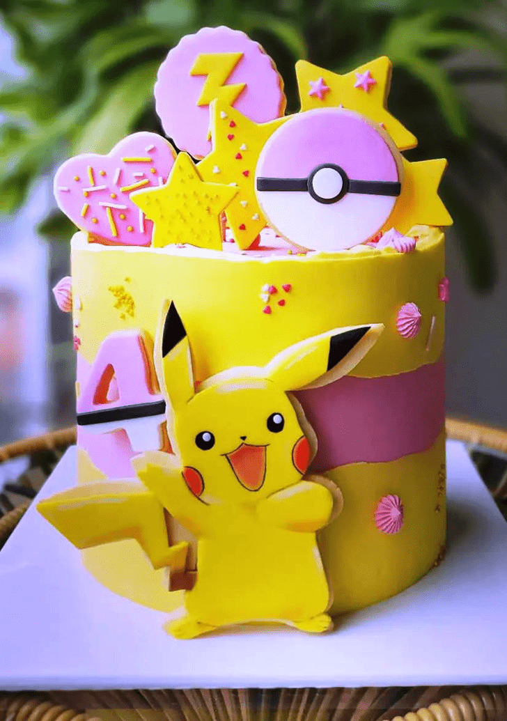 Excellent Pikachu Cake