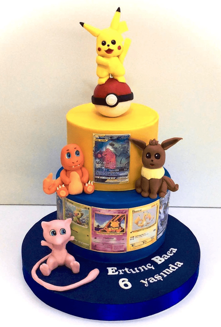 Fascinating Pikachu Cake