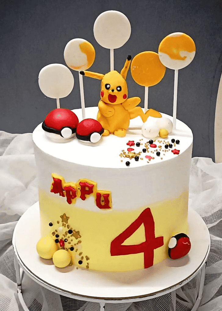 Fetching Pikachu Cake