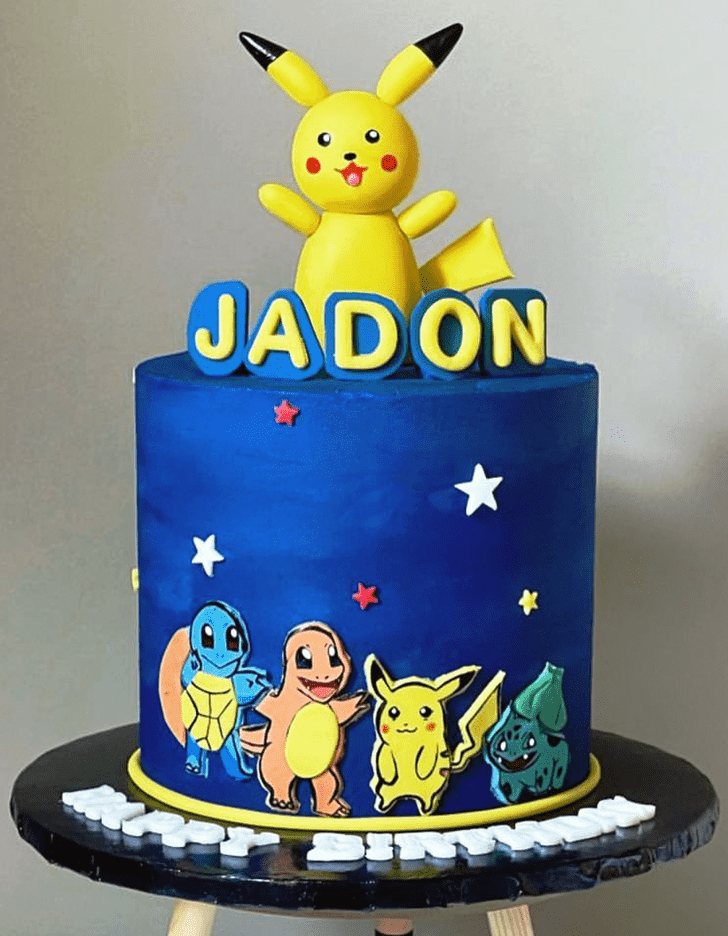 Fine Pikachu Cake