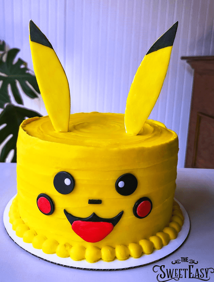 Gorgeous Pikachu Cake