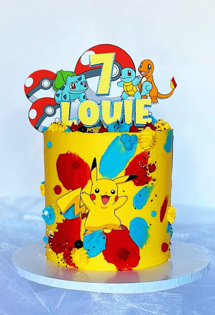 Magnetic Pikachu Cake