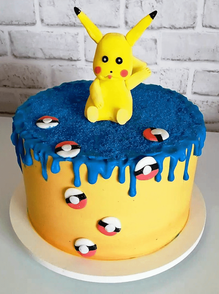 Marvelous Pikachu Cake