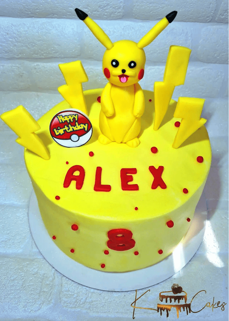 Slightly Pikachu Cake