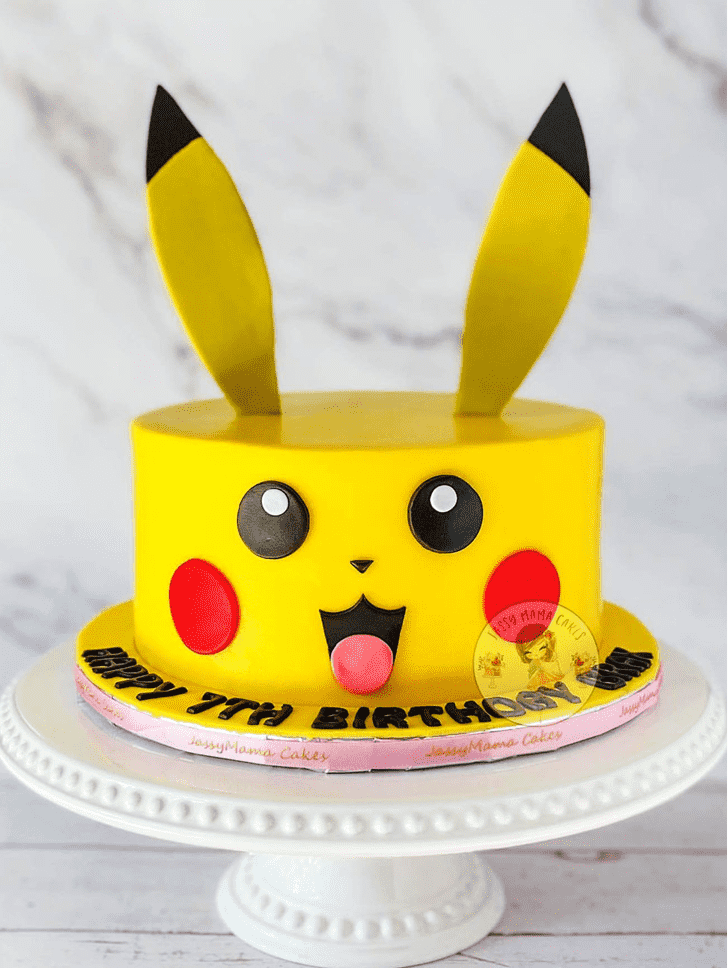 Wonderful Pikachu Cake Design