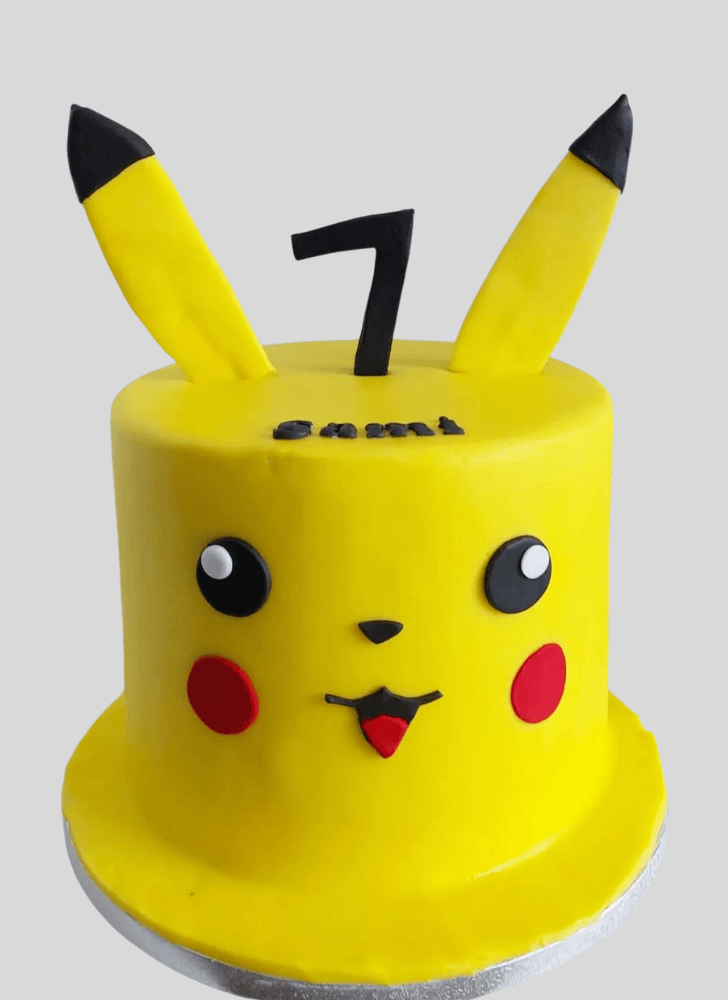 Enthralling Pikachu Cake