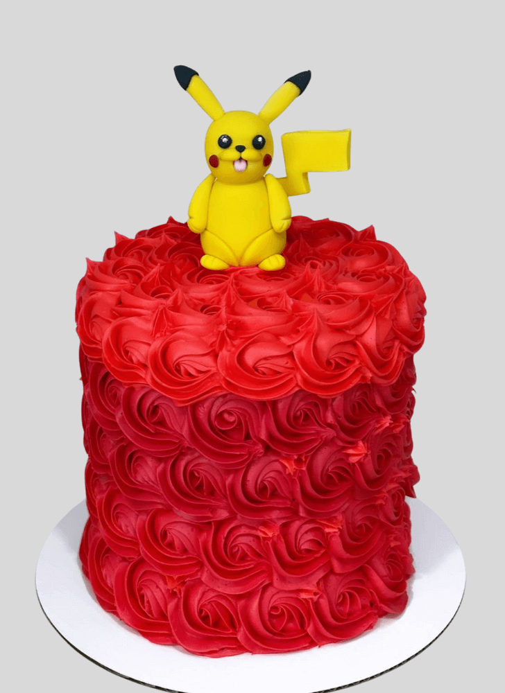 Fetching Pikachu Cake