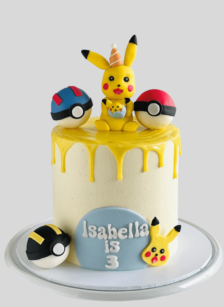 Gorgeous Pikachu Cake