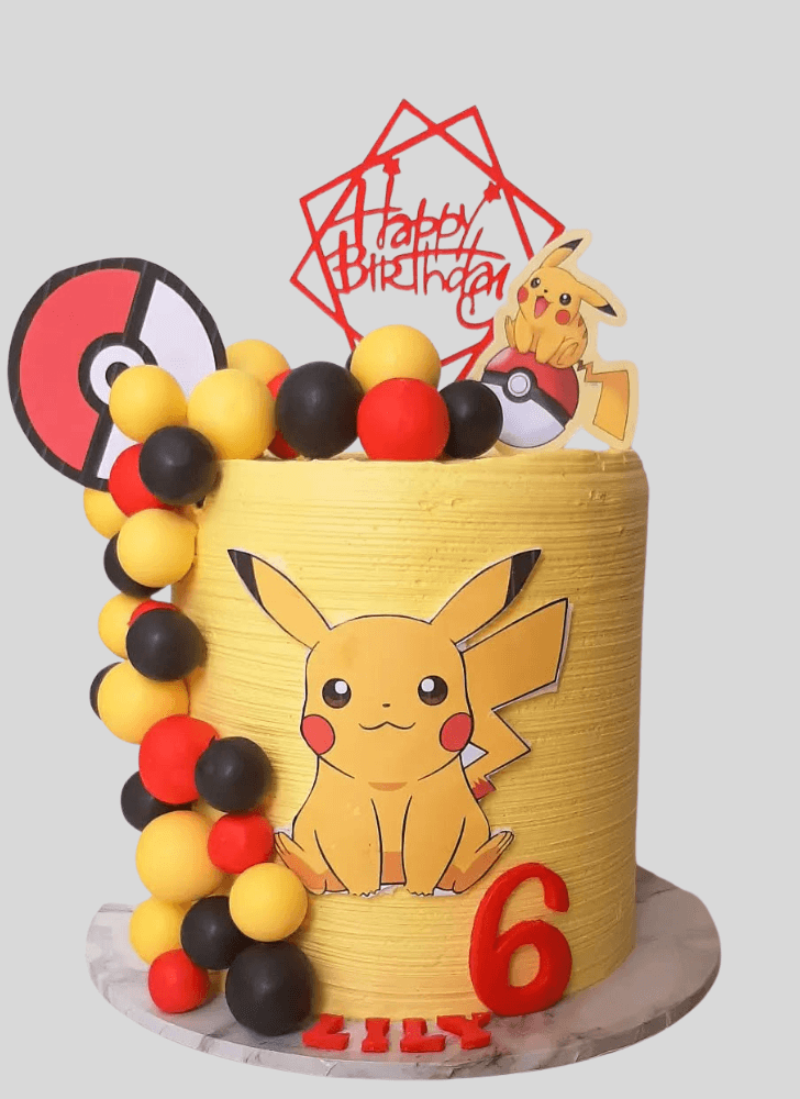 Ideal Pikachu Cake