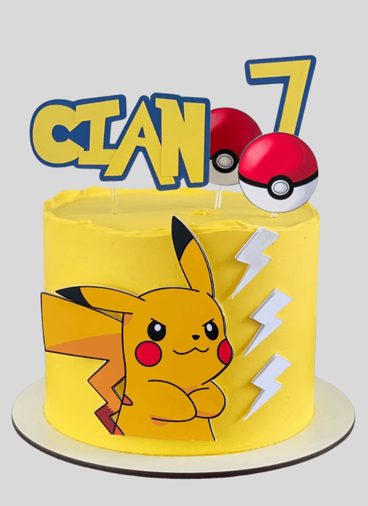 Magnetic Pikachu Cake