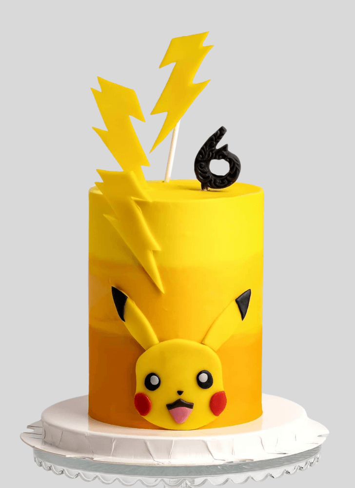 Mesmeric Pikachu Cake