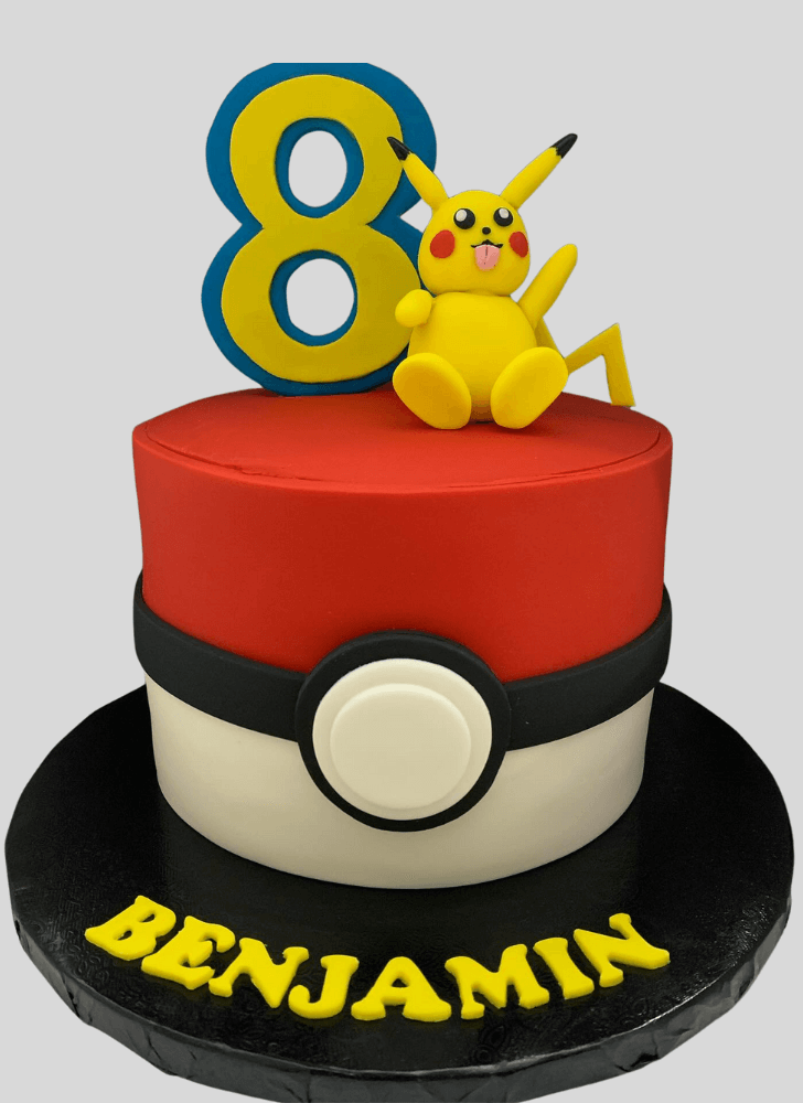 Pretty Pikachu Cake