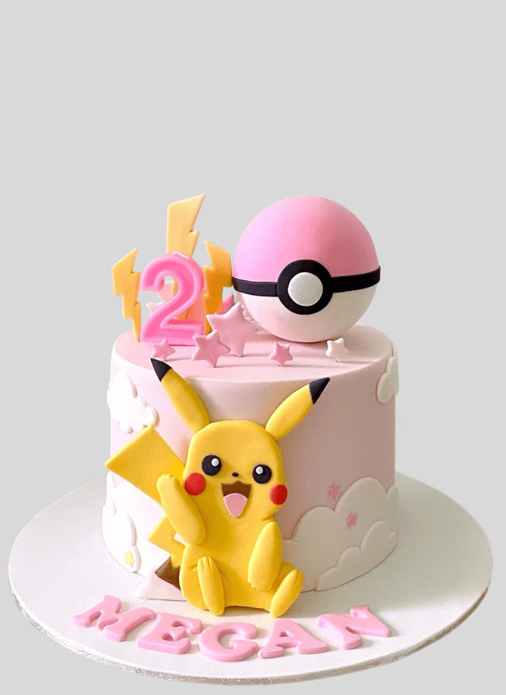 Slightly Pikachu Cake