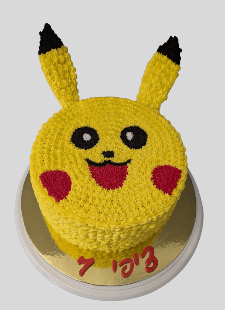 Wonderful Pikachu Cake Design