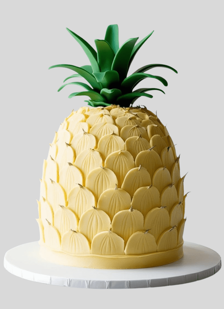 Refined Pineapple Cake