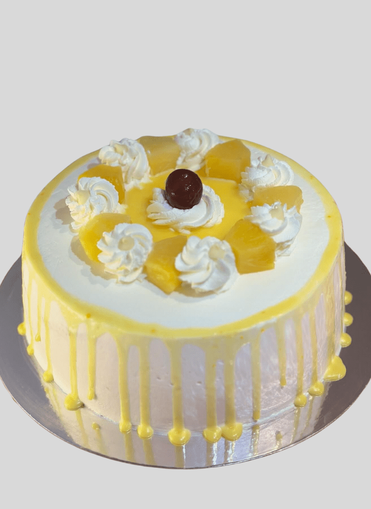 Shapely Pineapple Cake