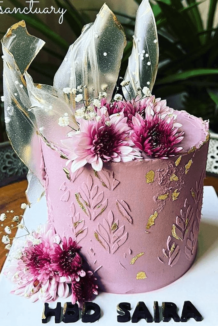 Beauteous Pink Cake