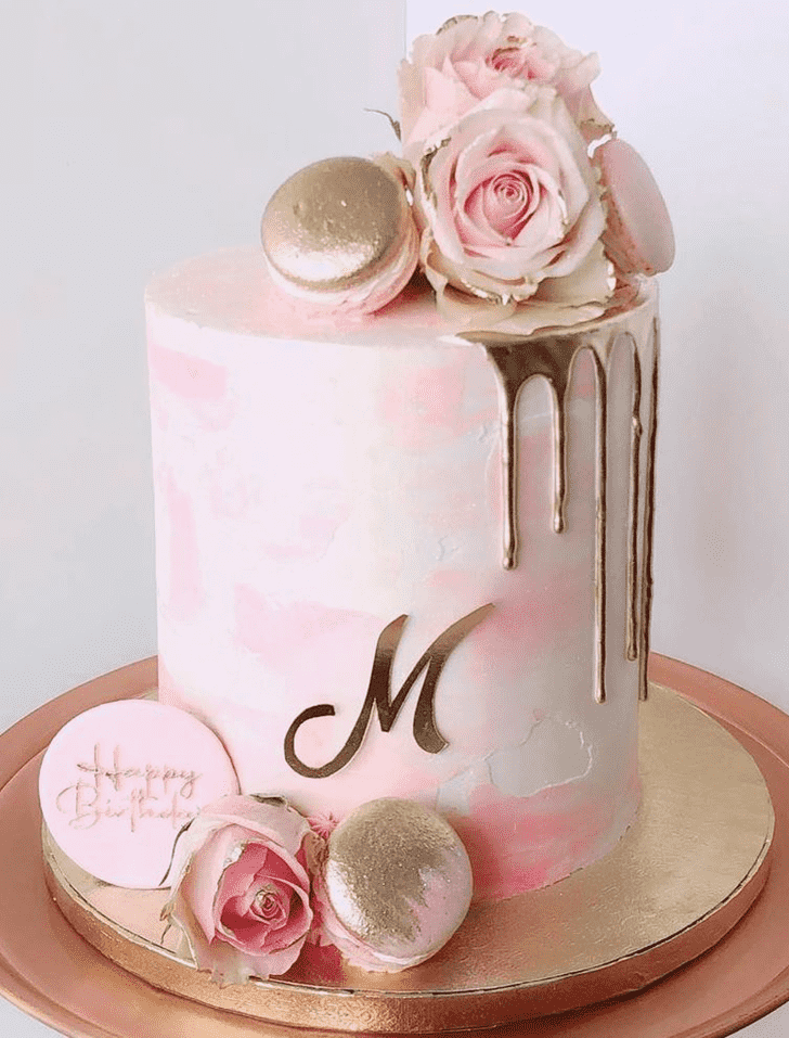 Classy Pink Cake