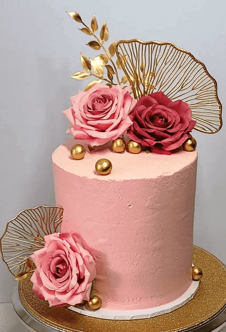 Enticing Pink Cake