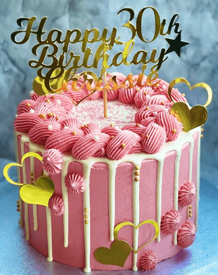 Fascinating Pink Cake
