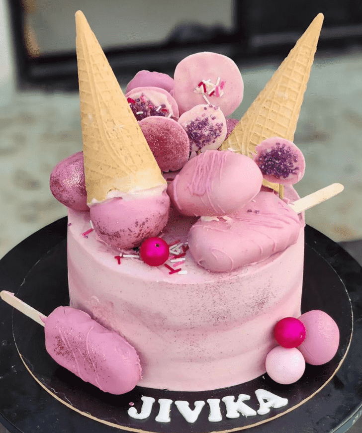 Mesmeric Pink Cake
