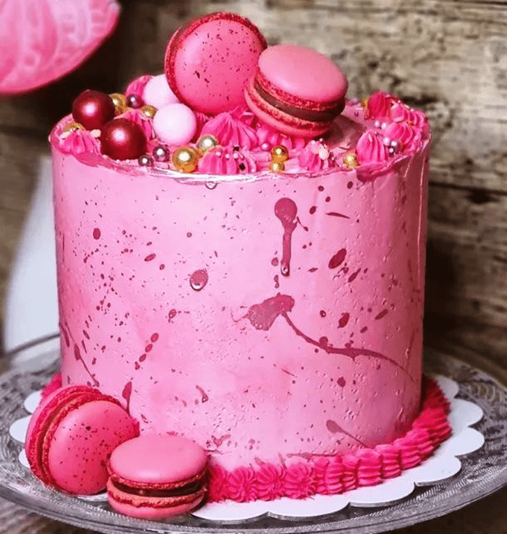 Shapely Pink Cake